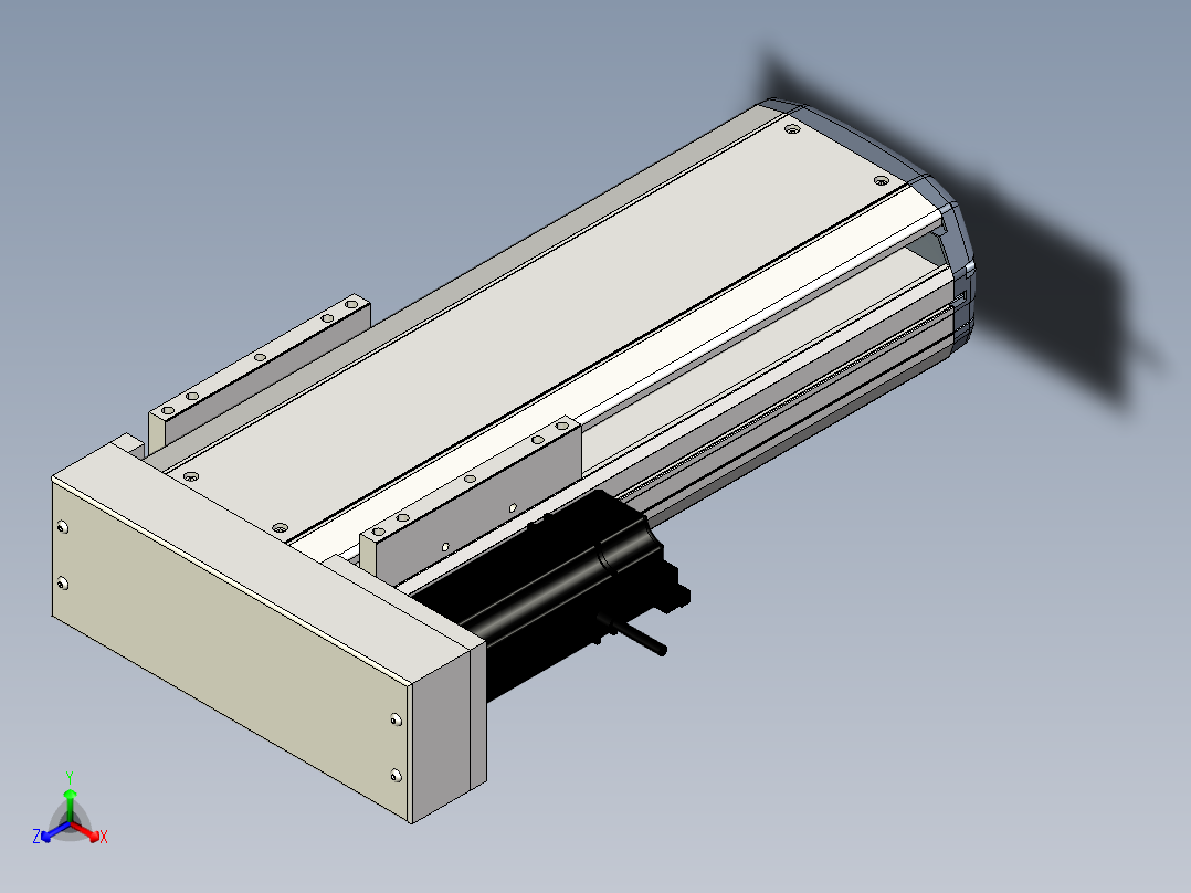 Toyo东佑达直线模组-ETH17-250-BL-M40B正等轴测图