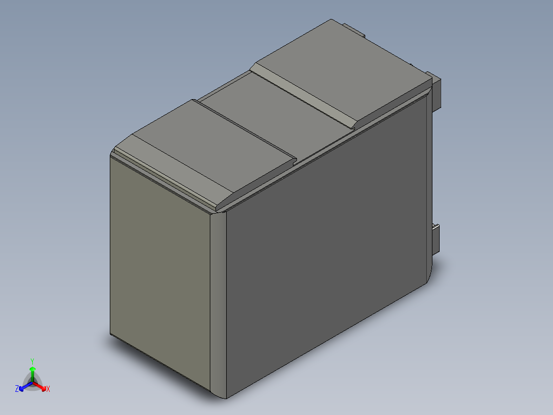 基恩士LK-G3001_kc图纸模型正等轴测图