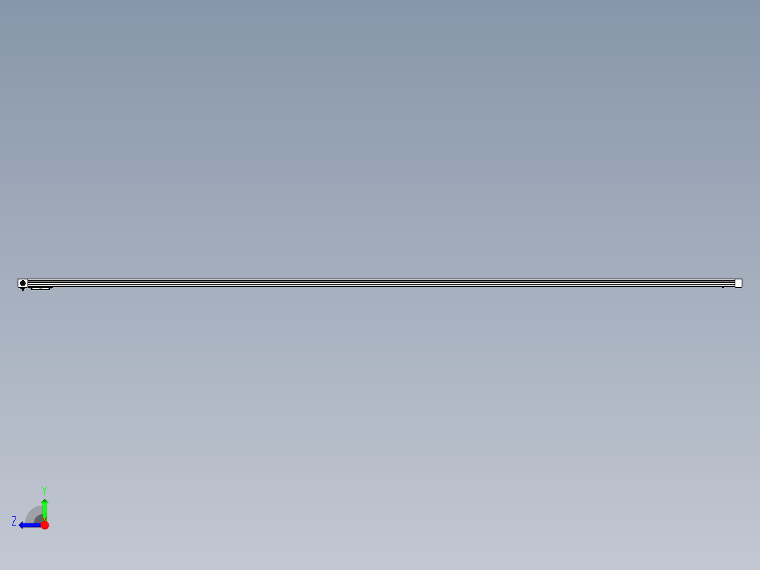 Toyo东佑达直线模组-M65M-X78-5000-L-M40-C4右视图