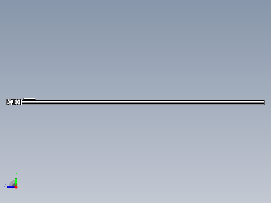 同步带全封闭直线模组TPA-HCB-105D-90-L2350-ML-C-P20-N3右视图