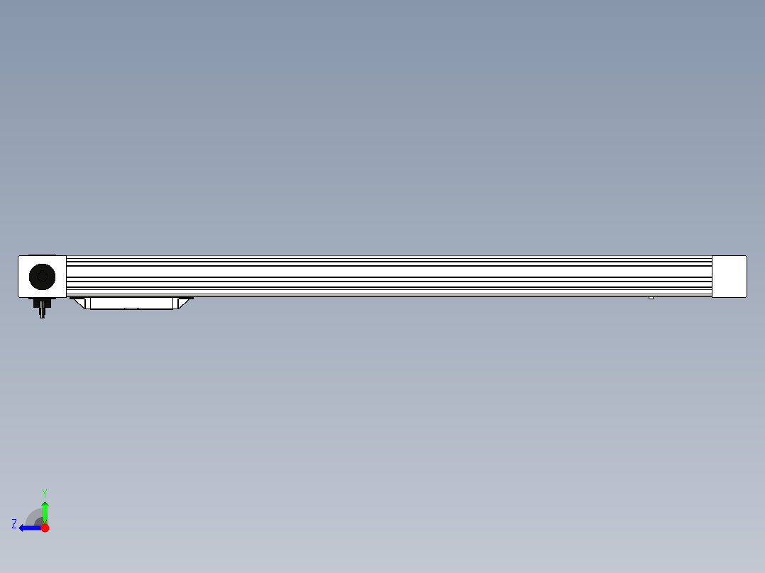 Toyo东佑达直线模组-M65M-X78-750-L-M40-C4右视图