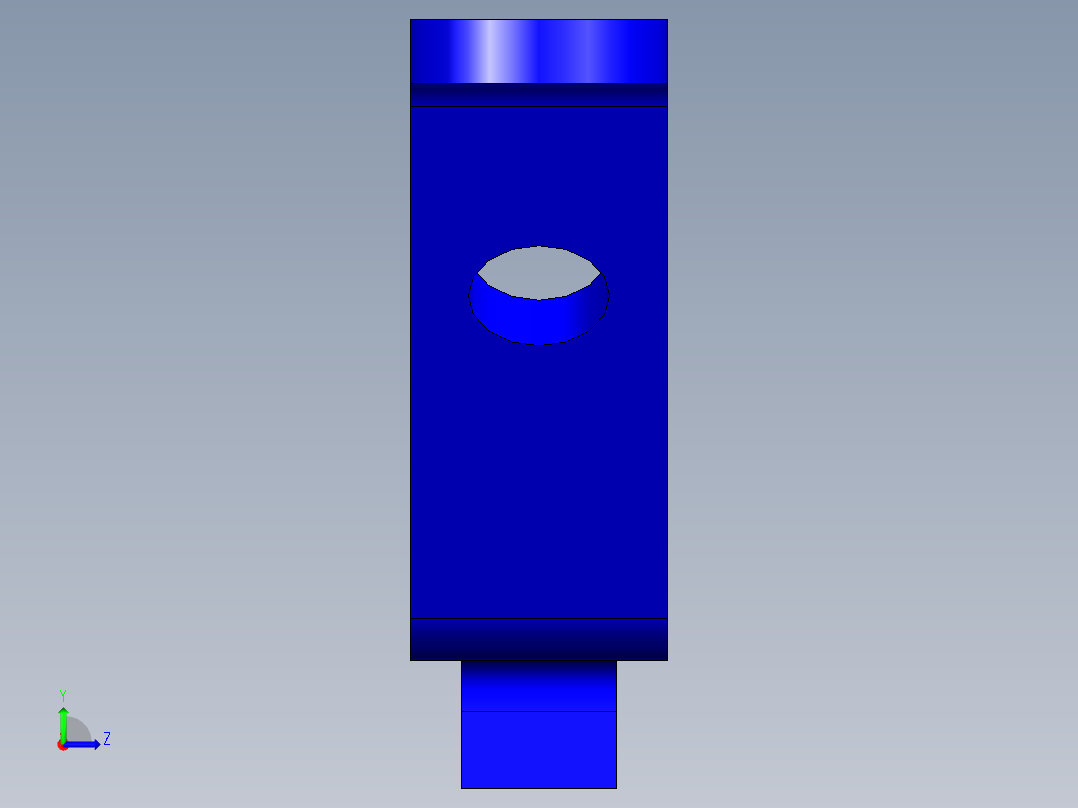 管道手动球阀-水管开关阀-手动阀门395_02_E_1_handle左视图