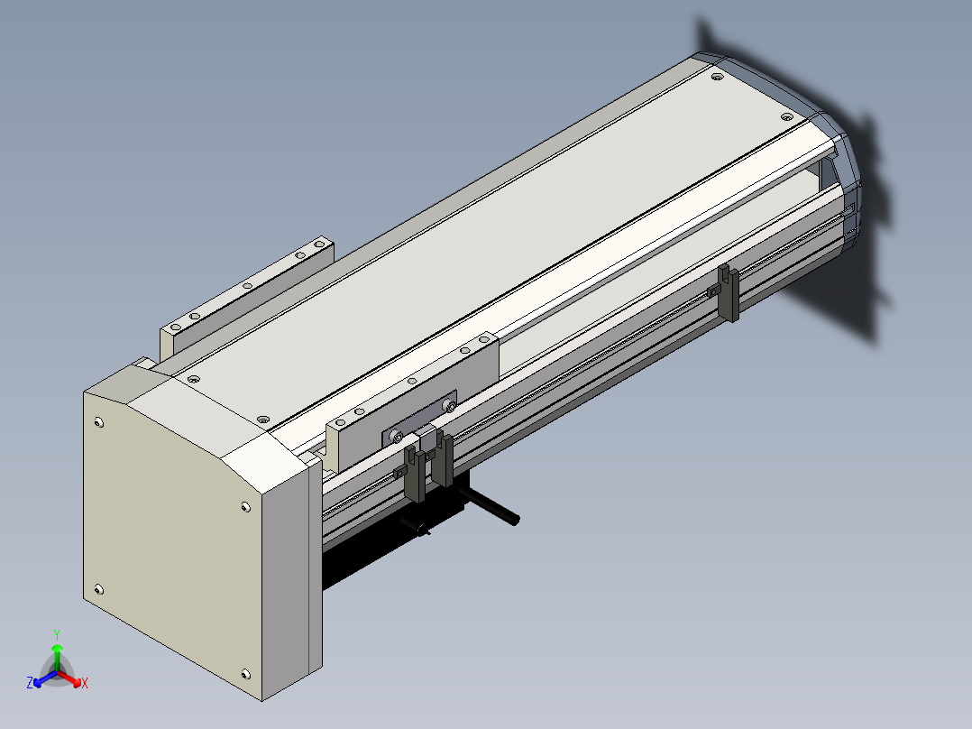 Toyo东佑达直线模组-ETH17-300-BM-M75B主视图