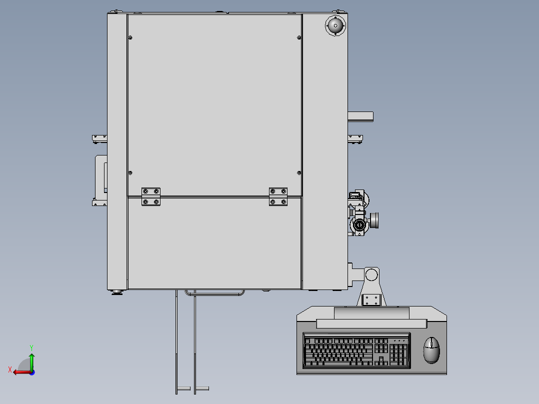 PCBA元件贴片机后视图