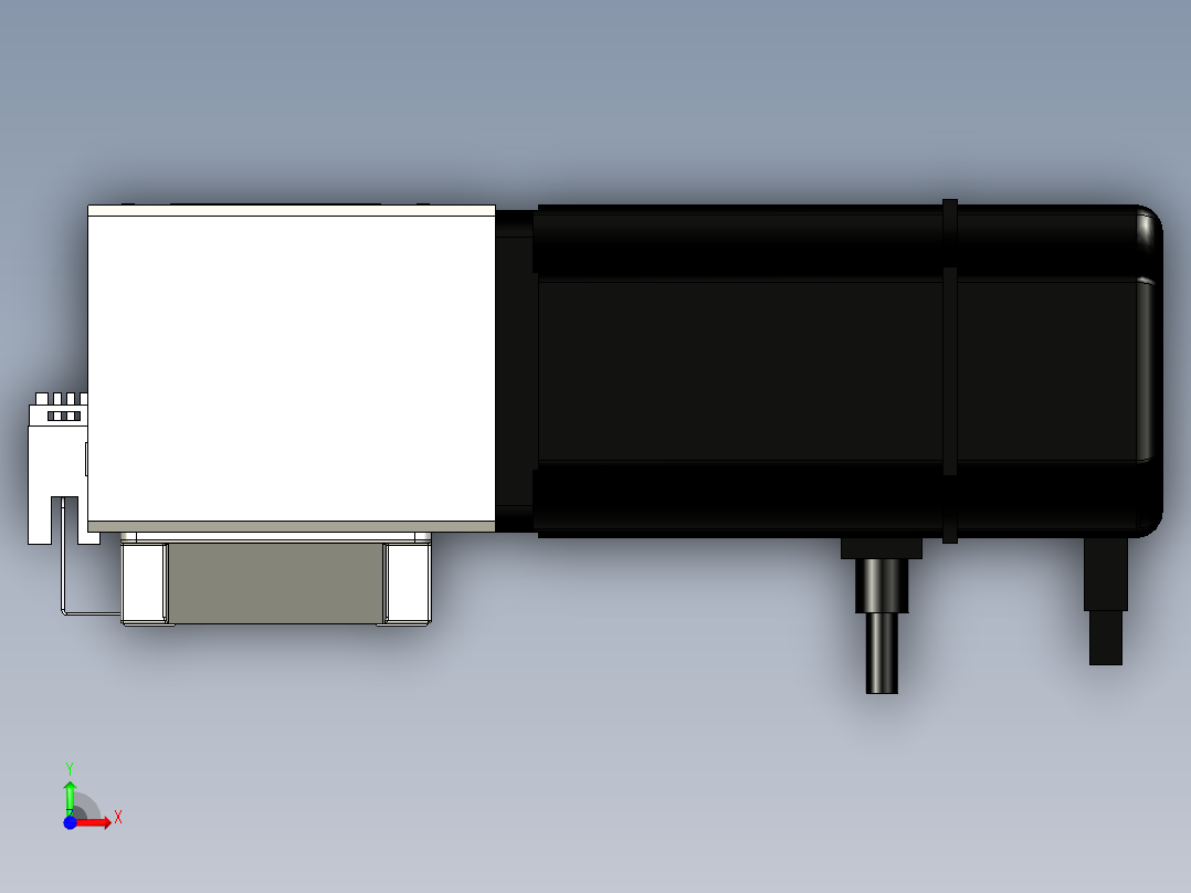 Toyo东佑达直线模组-M65M-X78-1300-R-M40-C4前视图