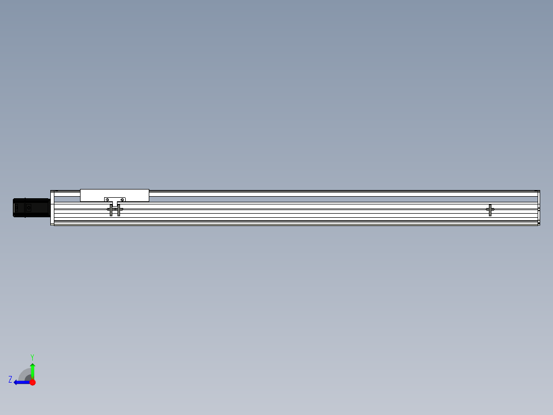 Toyo东佑达直线模组-ETH22-1250-BC-400W右视图