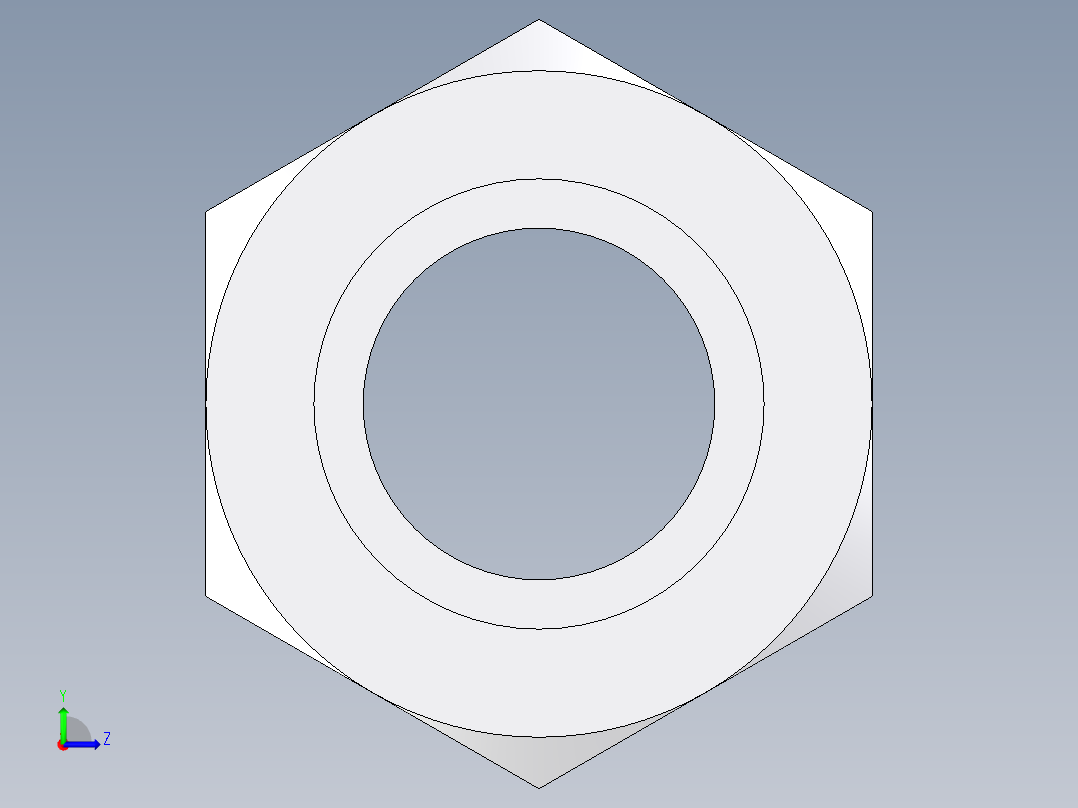 卡套式工业通用硬管接头EO_Swivel_connector_GAI22ZLRCF左视图