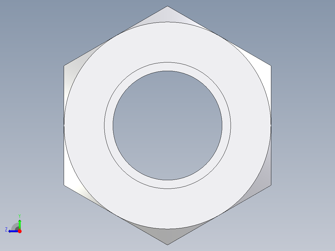 卡套式工业通用硬管接头EO_Swivel_connector_GAI22ZLRCF右视图