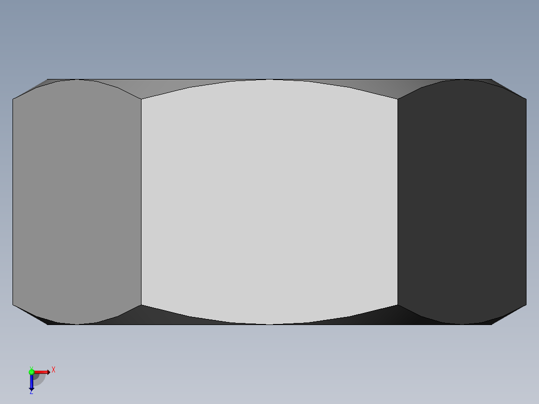 DIN 934 螺母-M100 Nut.SLDPRT俯视图
