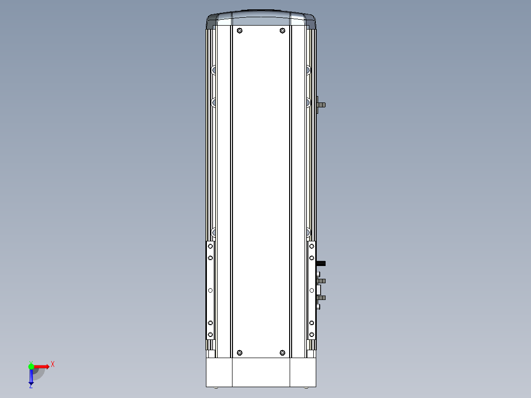 Toyo东佑达直线模组-ETH17-300-BM-M75俯视图