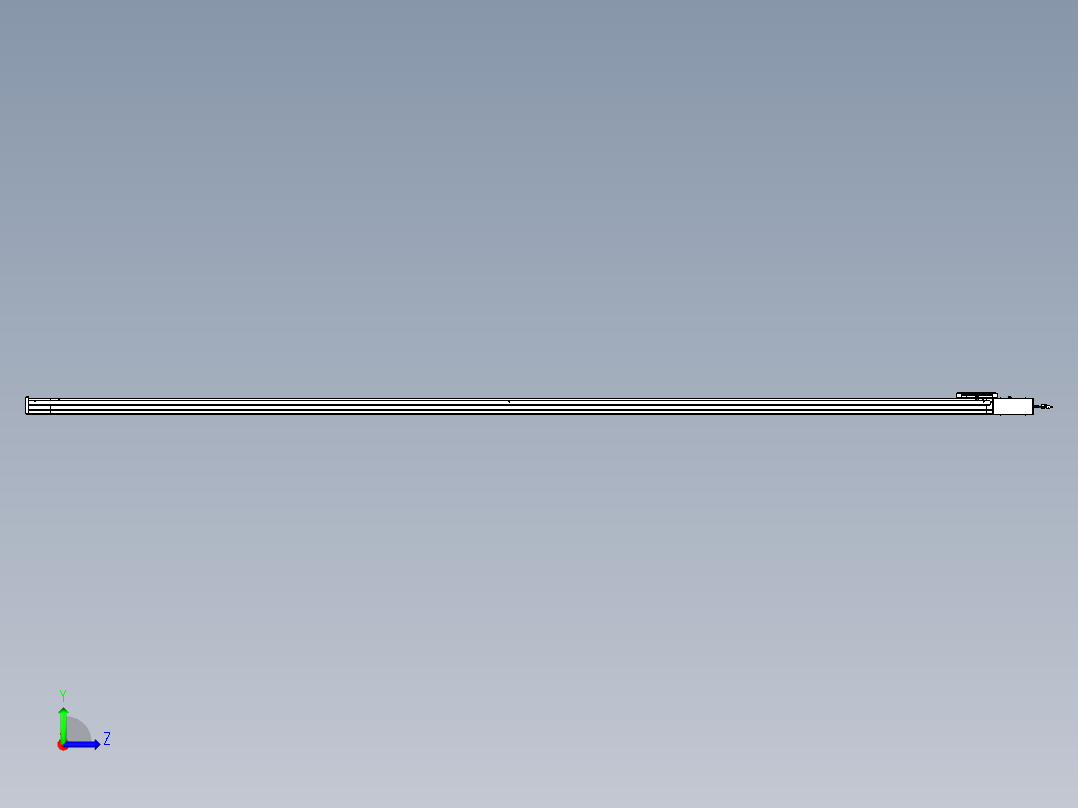 威洛博LB.GB同步带传动--欧规系列LB6A-L65-S3650-BR左视图