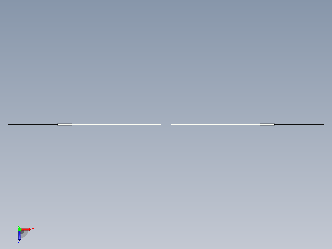 光纤元件对射型FT-210Q-L俯视图