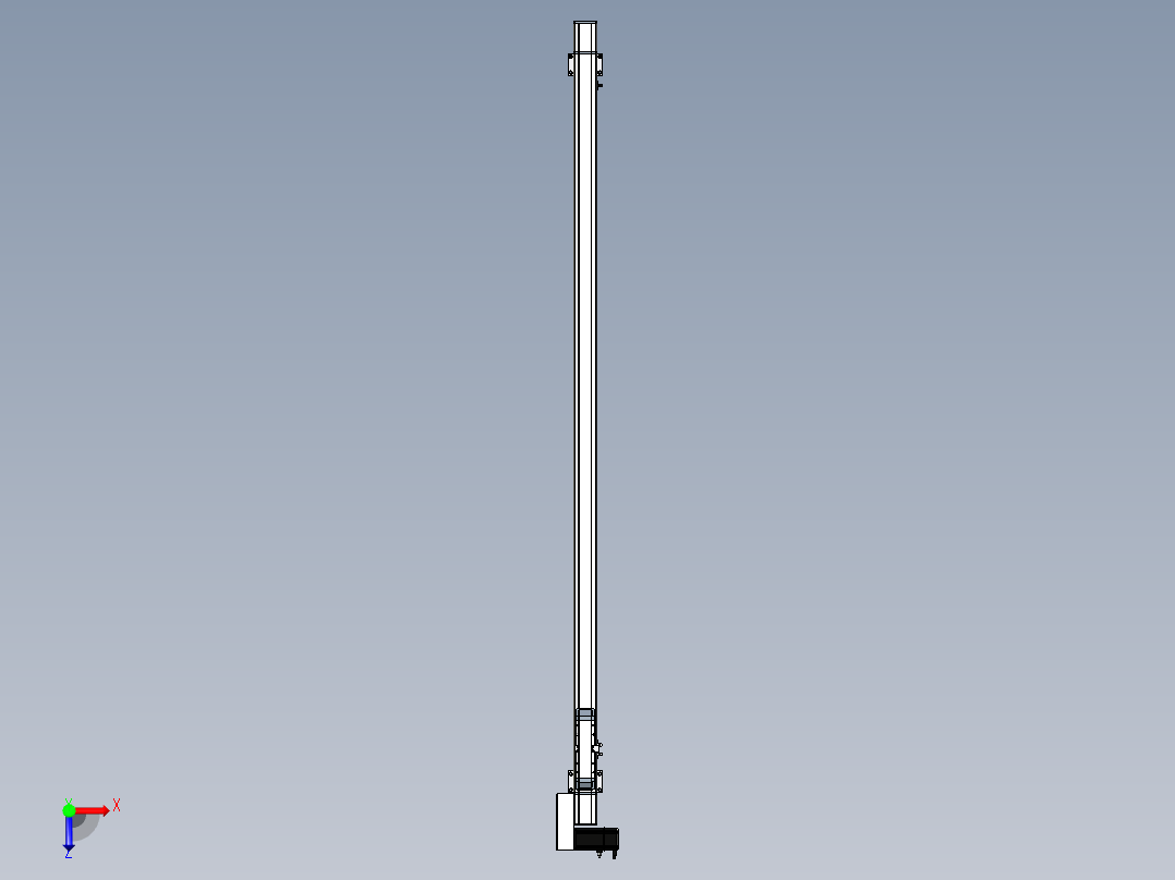 Toyo东佑达直线模组-M65-S-1800-L-M40-C4俯视图