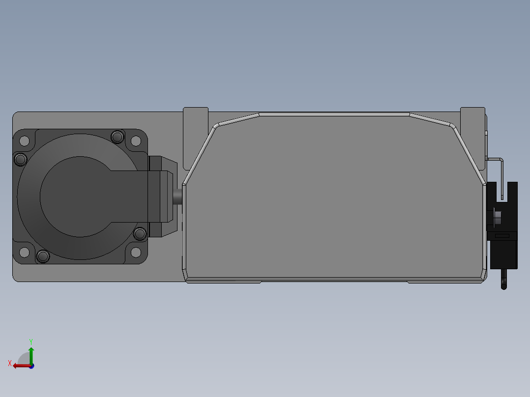 精密模组MY130-T10-550L-BL-P20B-C4-C后视图