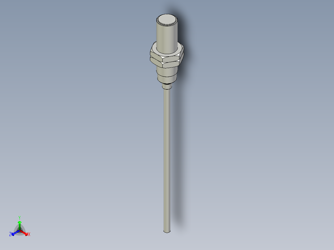 接近传感器PS_PT12_E_3D正等轴测图
