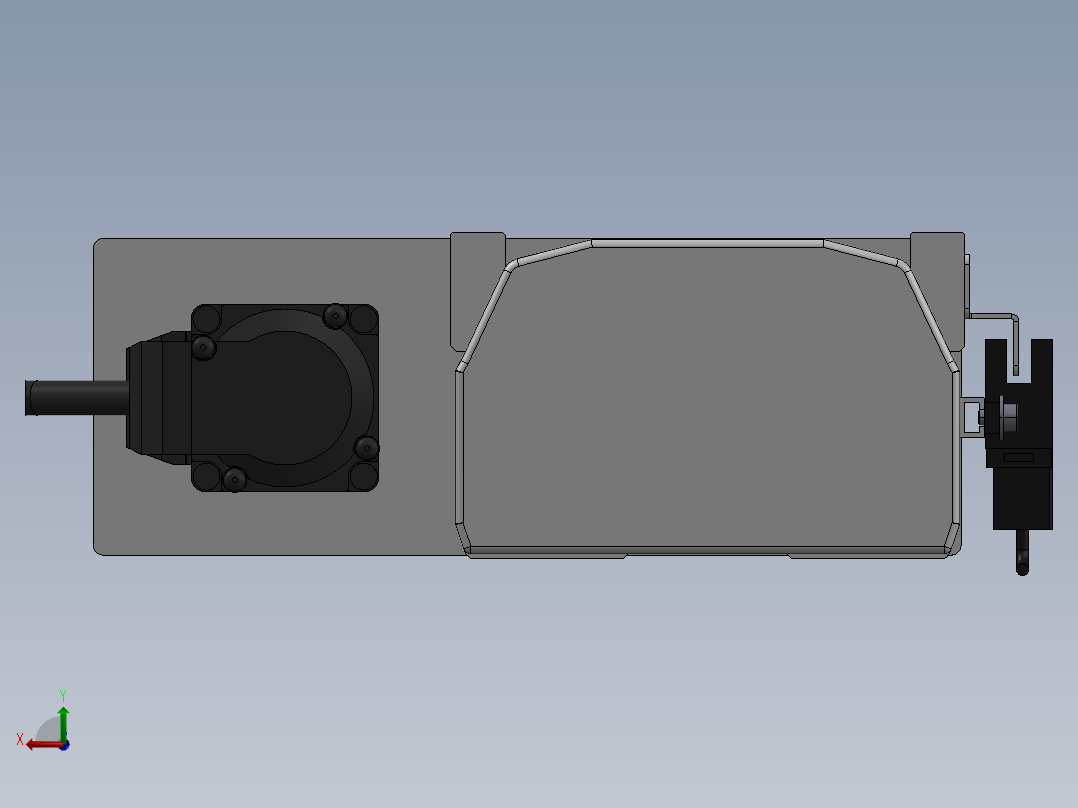 精密模组MY100-T10-850L-BL-P10B-C4-C后视图