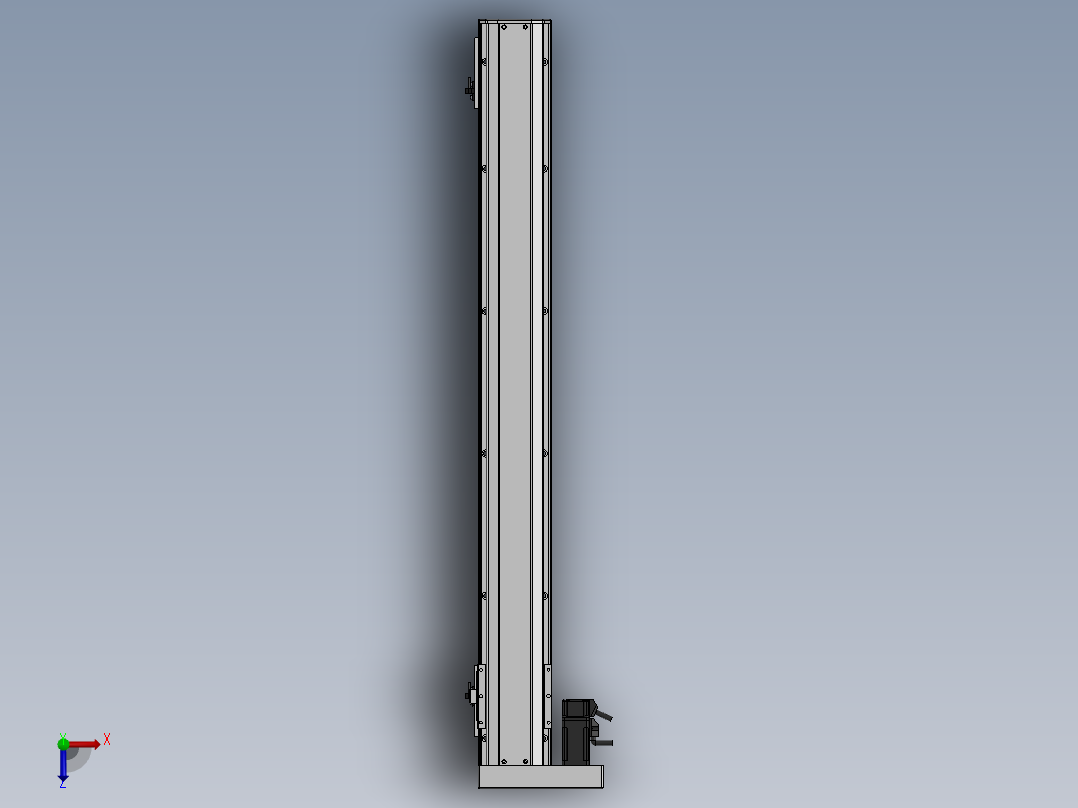 精密模组MY100-T10-850L-BL-P10B-C4-C俯视图