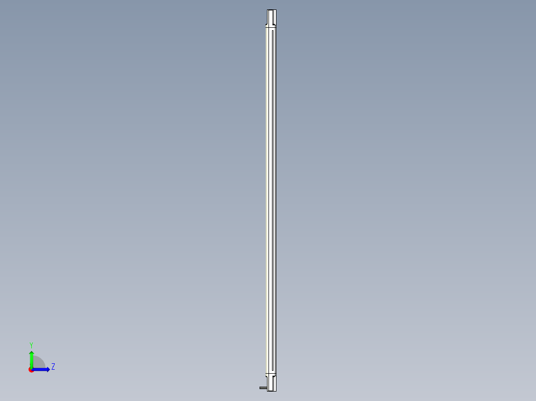 基恩士SL-V24L_T_kc图纸模型左视图