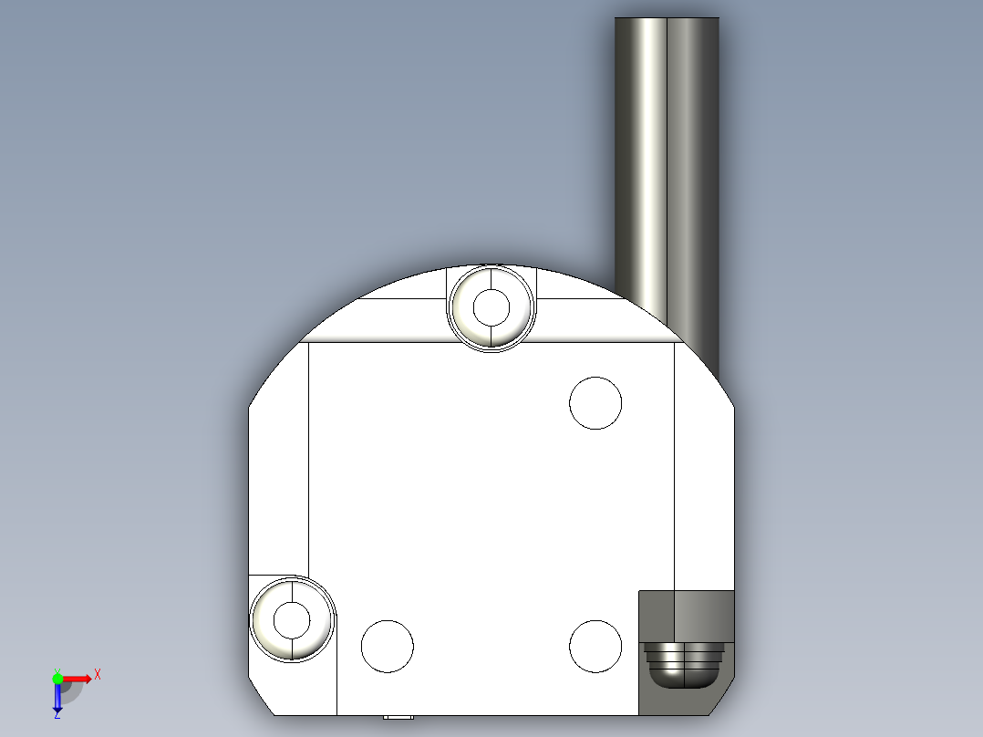 基恩士SL-V24L_T_kc图纸模型俯视图