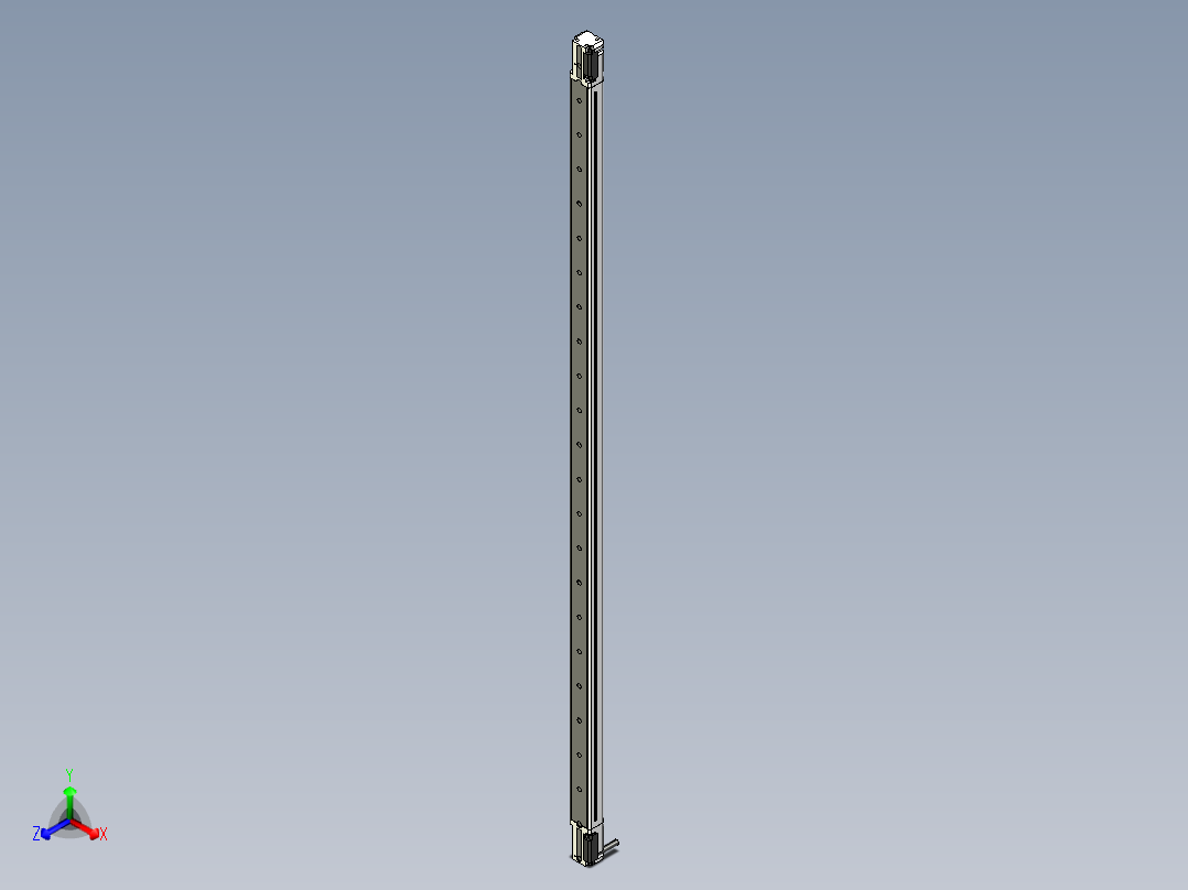基恩士SL-V24L_T_kc图纸模型正等轴测图