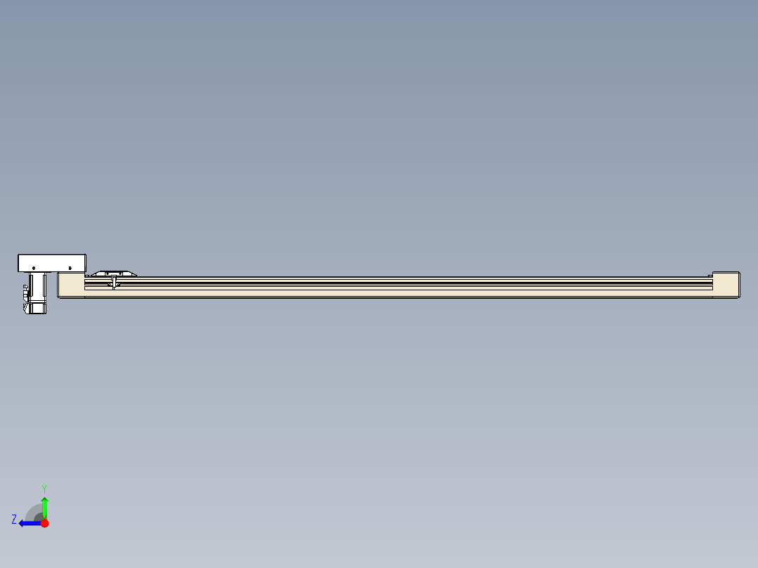 同步带全封闭直线模组TPA-HCB-65S-90-L1250-M-C-P10-N3右视图