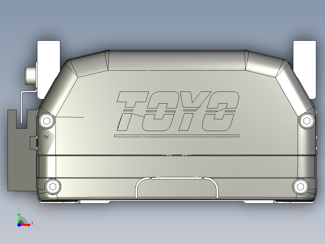 Toyo东佑达直线模组-ETH14-1250-BC-200W前视图