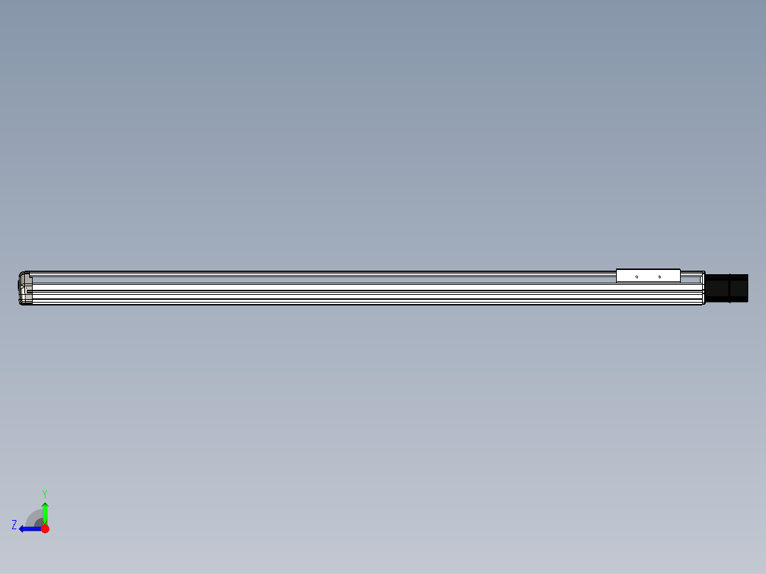 Toyo东佑达直线模组-ETH14-1250-BC-200W右视图