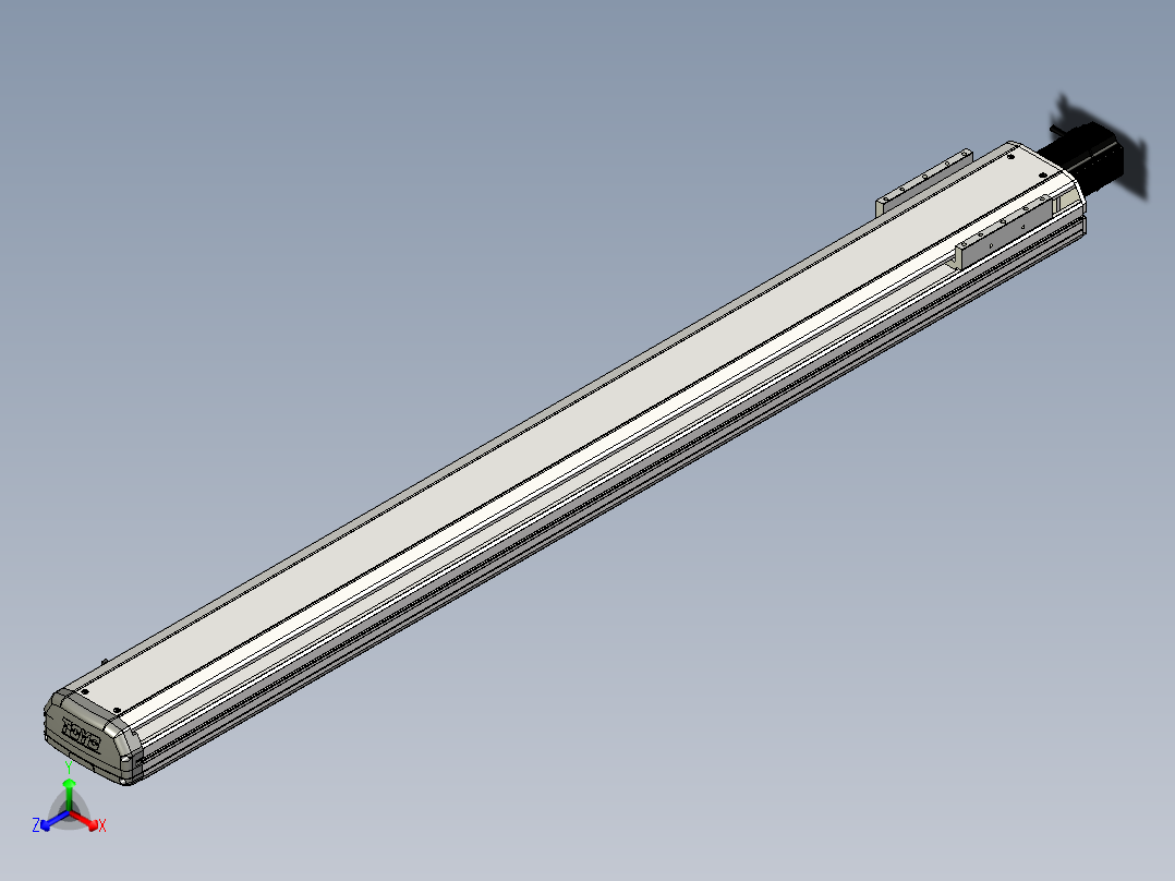 Toyo东佑达直线模组-ETH14-1250-BC-200W正等轴测图