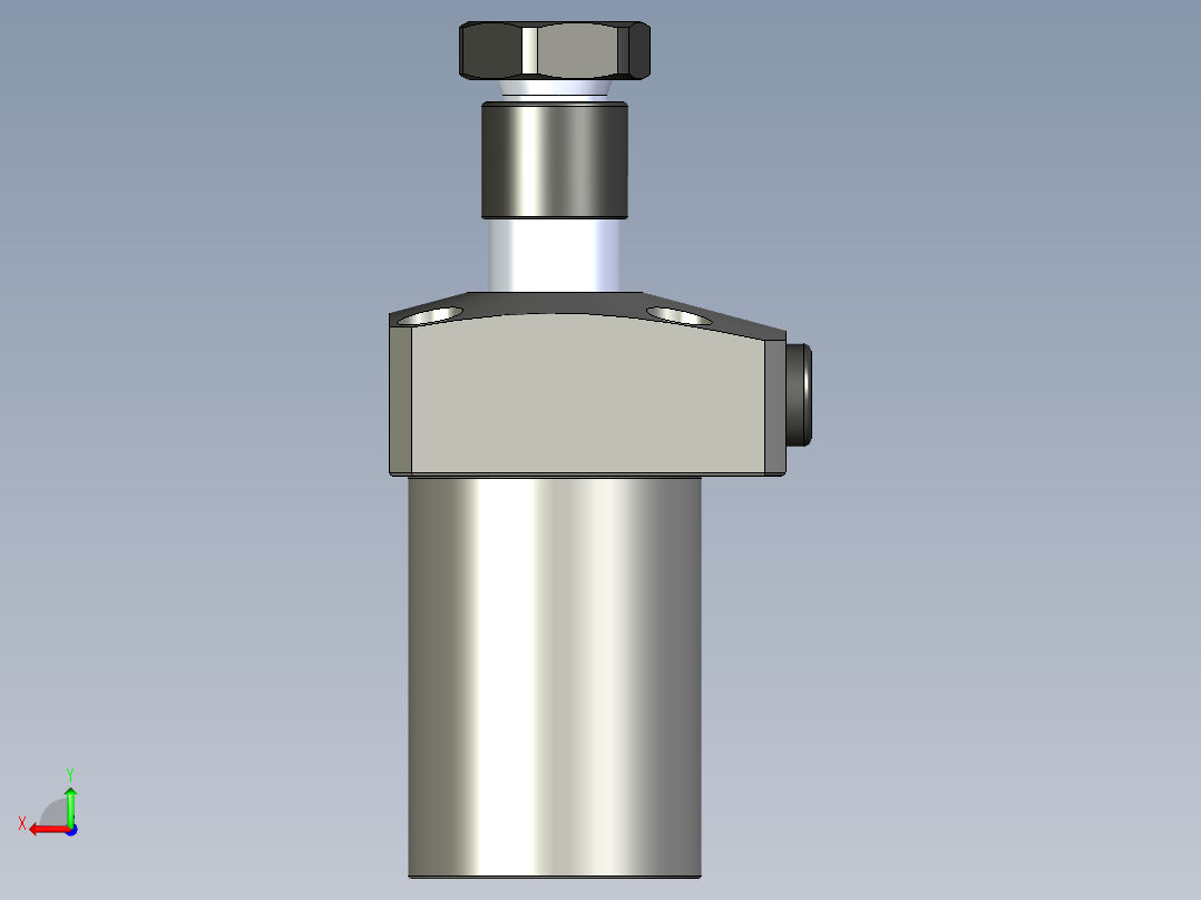 KOSMEKLHS0400-CR-Y45多系列多零件图纸模型后视图