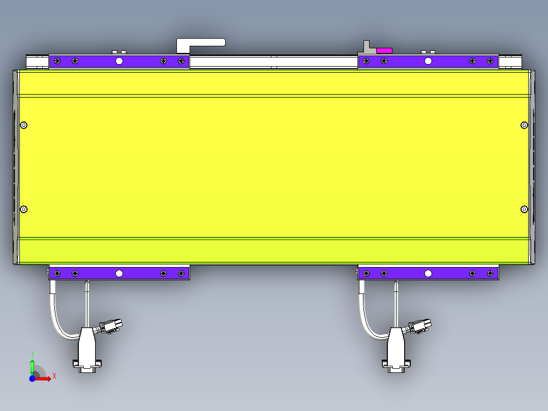 威洛博VL系列直线电机模组-2VL22H2-S150前视图