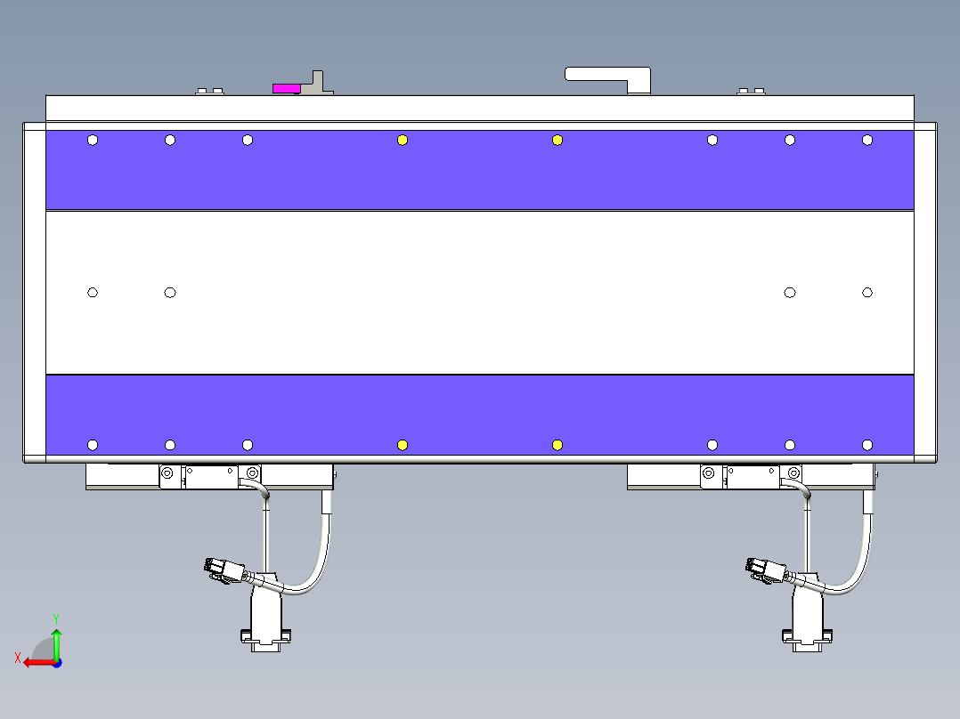 威洛博VL系列直线电机模组-2VL22H2-S150后视图