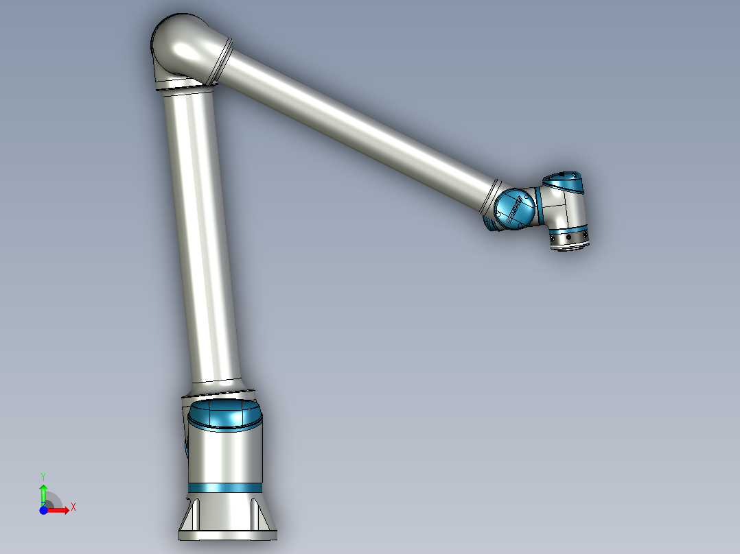 新松10KG-2000MM协作机器人关节可活动前视图