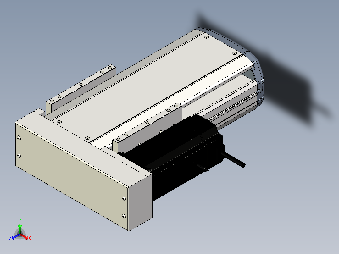 Toyo东佑达直线模组-ETH17-150-BL-M75B主视图