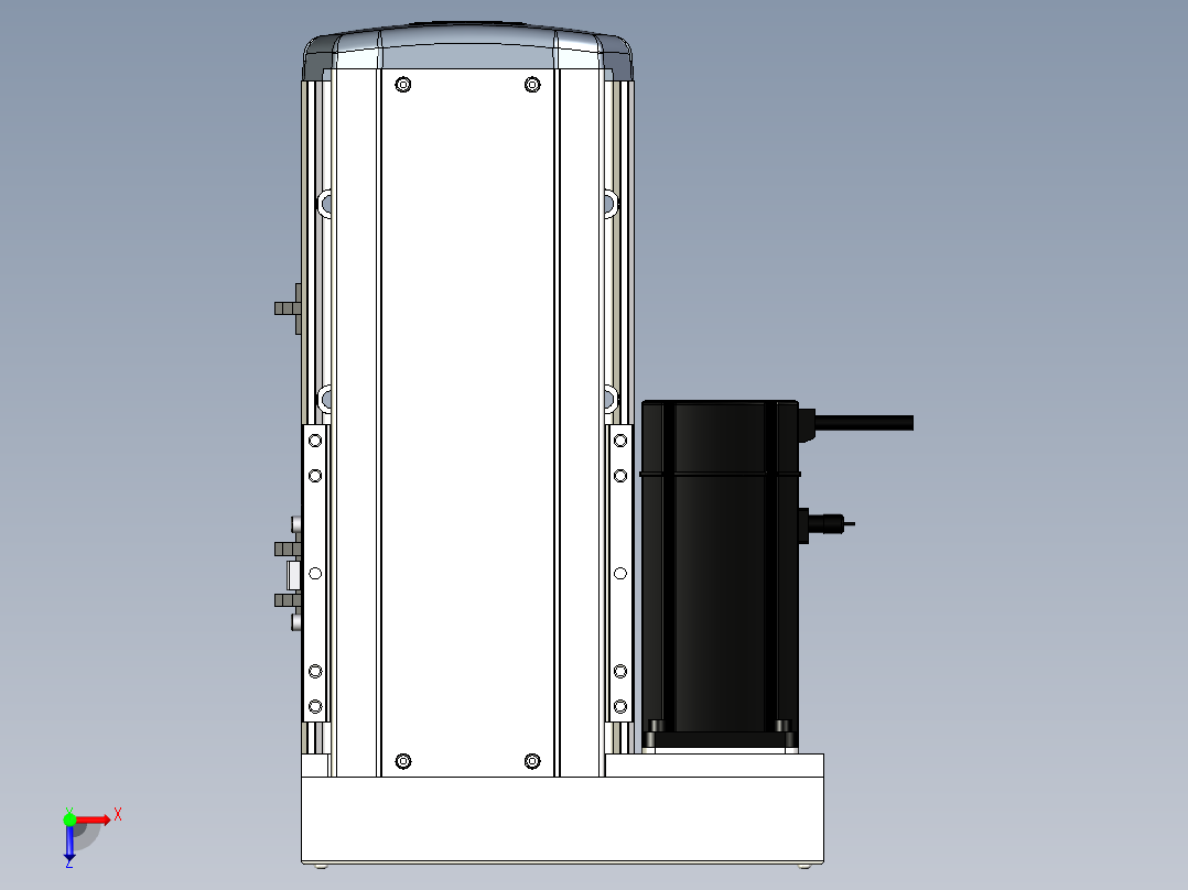 Toyo东佑达直线模组-ETH17-150-BL-M75B俯视图