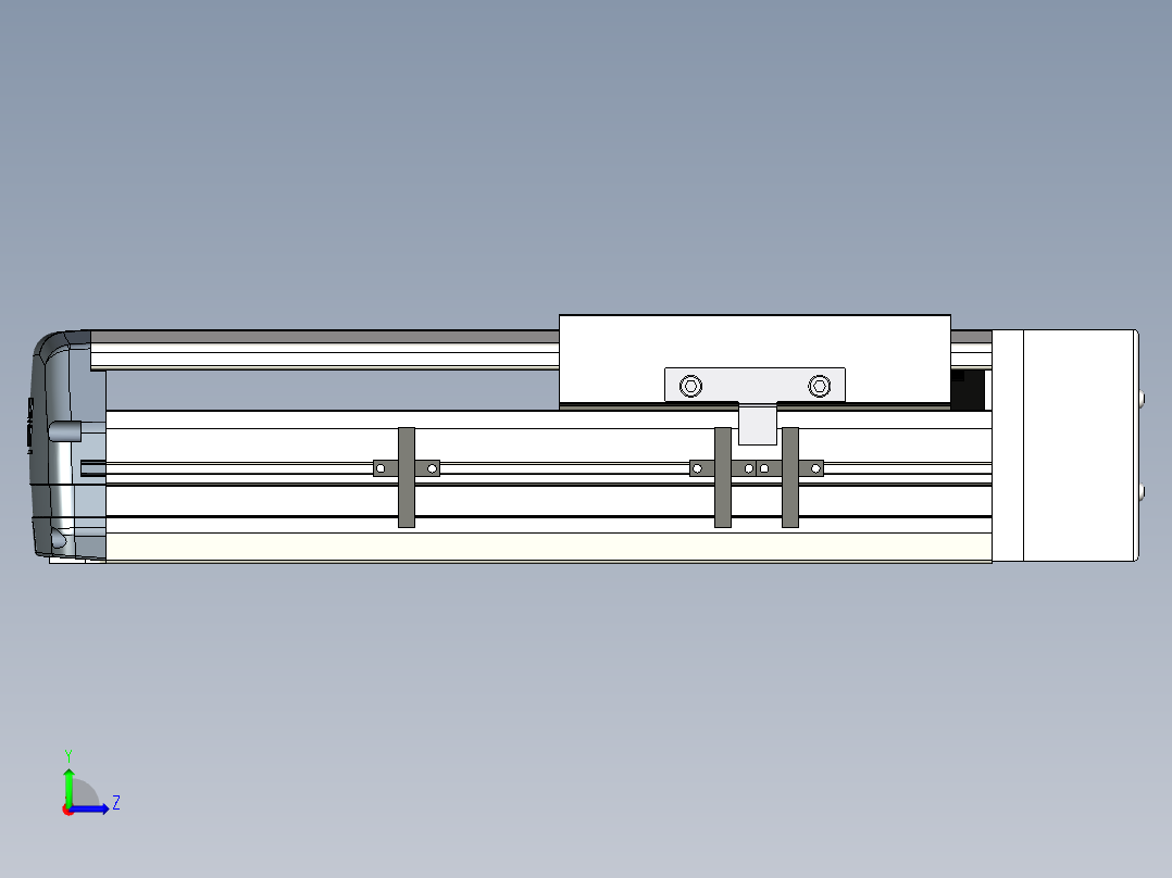 Toyo东佑达直线模组-ETH17-150-BL-M75左视图