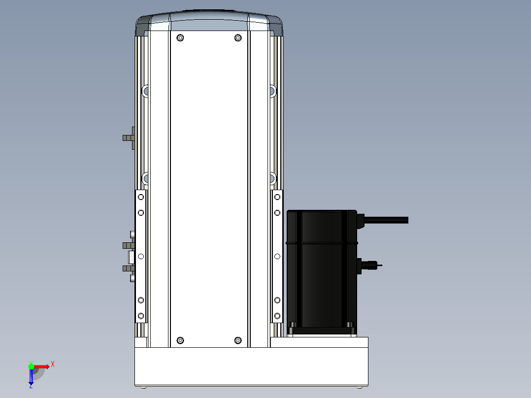 Toyo东佑达直线模组-ETH17-150-BL-M75俯视图