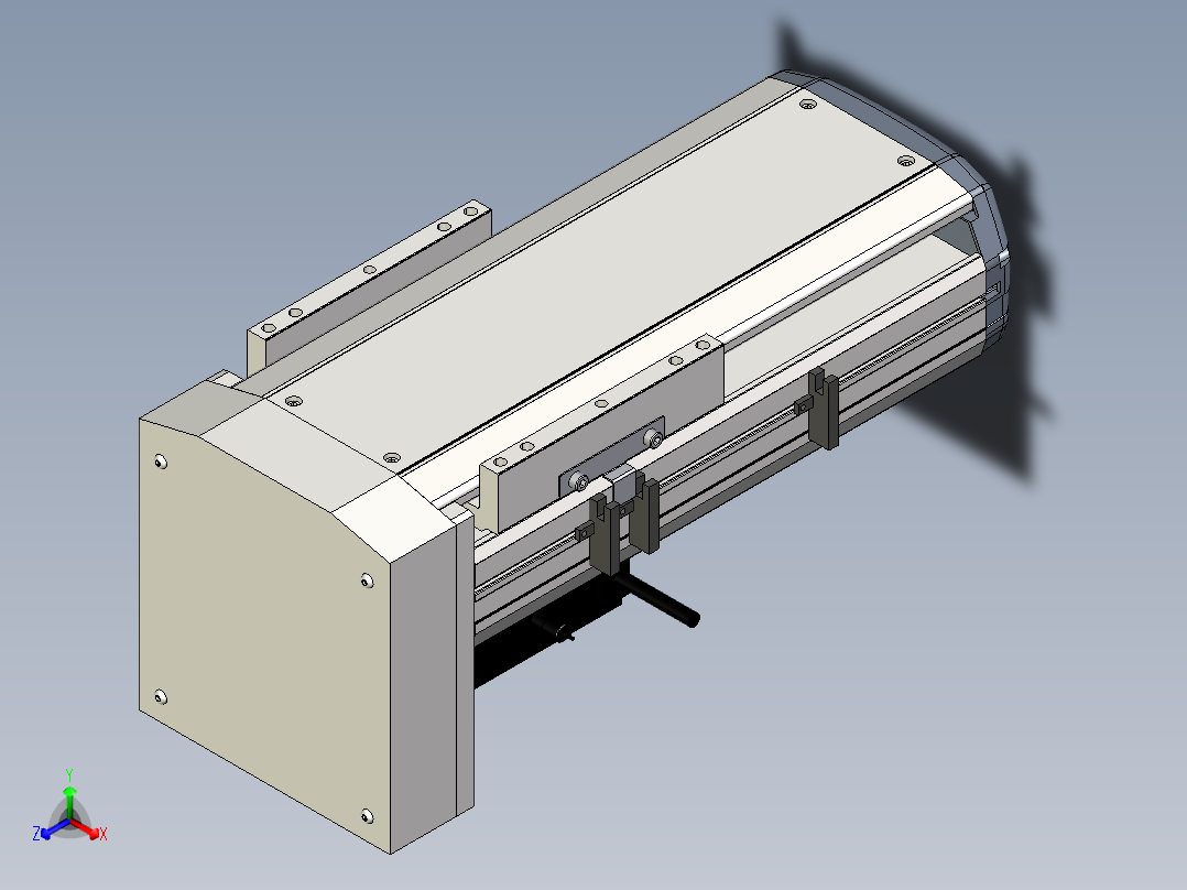Toyo东佑达直线模组-ETH17-150-BM-M75主视图