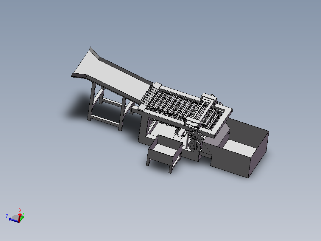水果去核机主视图