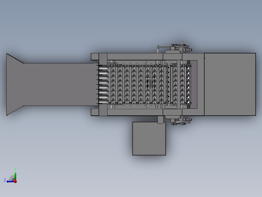 水果去核机右视图