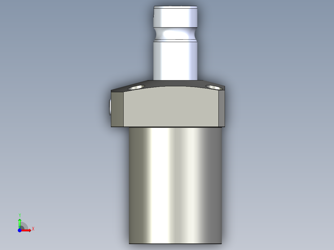 KOSMEKLHS0750-GR-F多系列多零件图纸模型前视图
