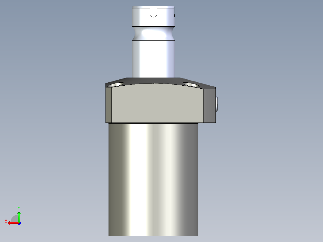 KOSMEKLHS0750-GR-F多系列多零件图纸模型后视图