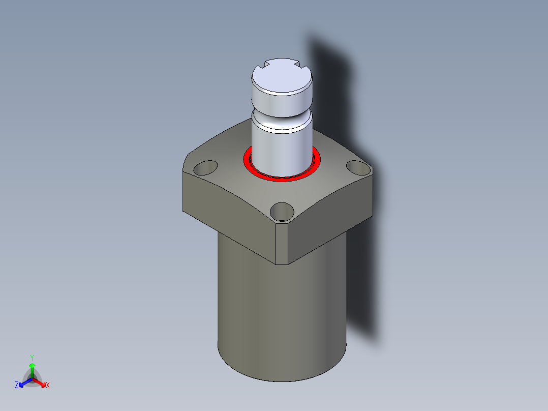 KOSMEKLHS0750-GR-F多系列多零件图纸模型正等轴测图