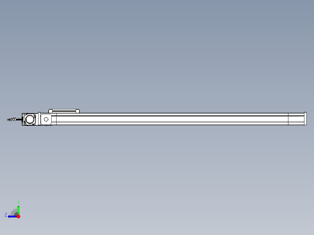 威洛博LB.GB同步带传动--欧规系列LB6A-L65-S1150-BR右视图