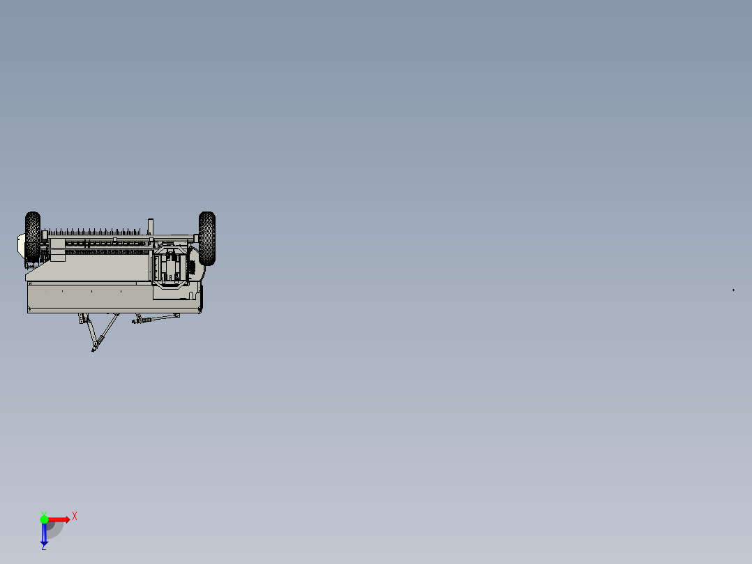 方捆机模型 934109===150俯视图