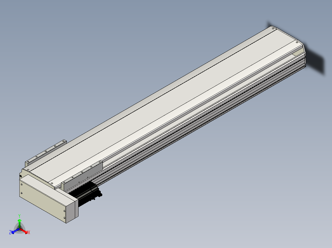 Toyo东佑达直线模组-ETH22-1150-BL-400W+煞車主视图