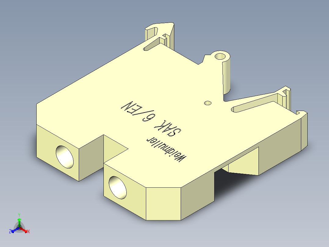 SAK 6N正等轴测图