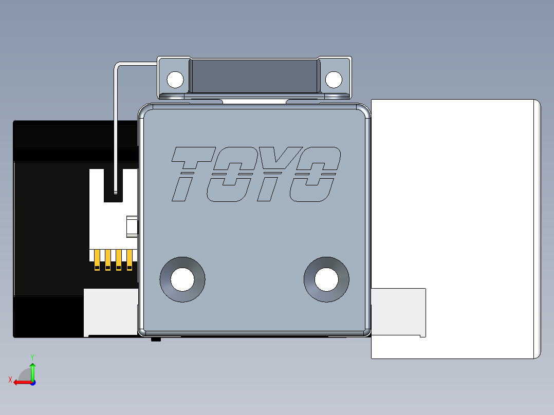 Toyo东佑达直线模组-M65-S-3300-L-M20-C4后视图