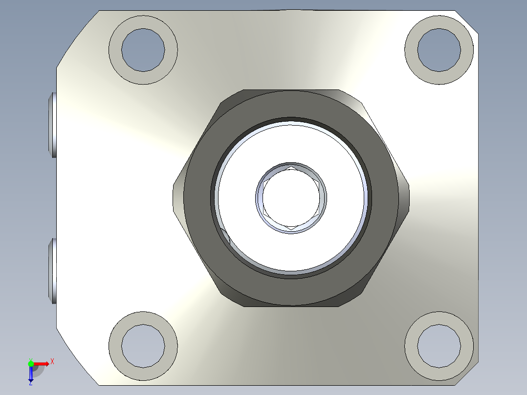KOSMEKLHS0900-GR-Y30多系列多零件图纸模型俯视图