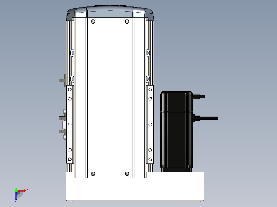 Toyo东佑达直线模组-ETH17-100-BL-M40B俯视图