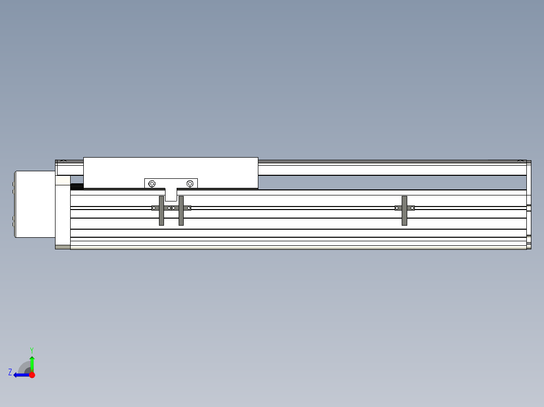 Toyo东佑达直线模组-ETH22-300-BR-400W右视图